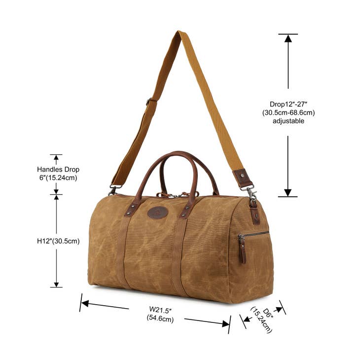 TSD Brand - Wholesale Weekender Bag - Unisex - Hillside Duffel