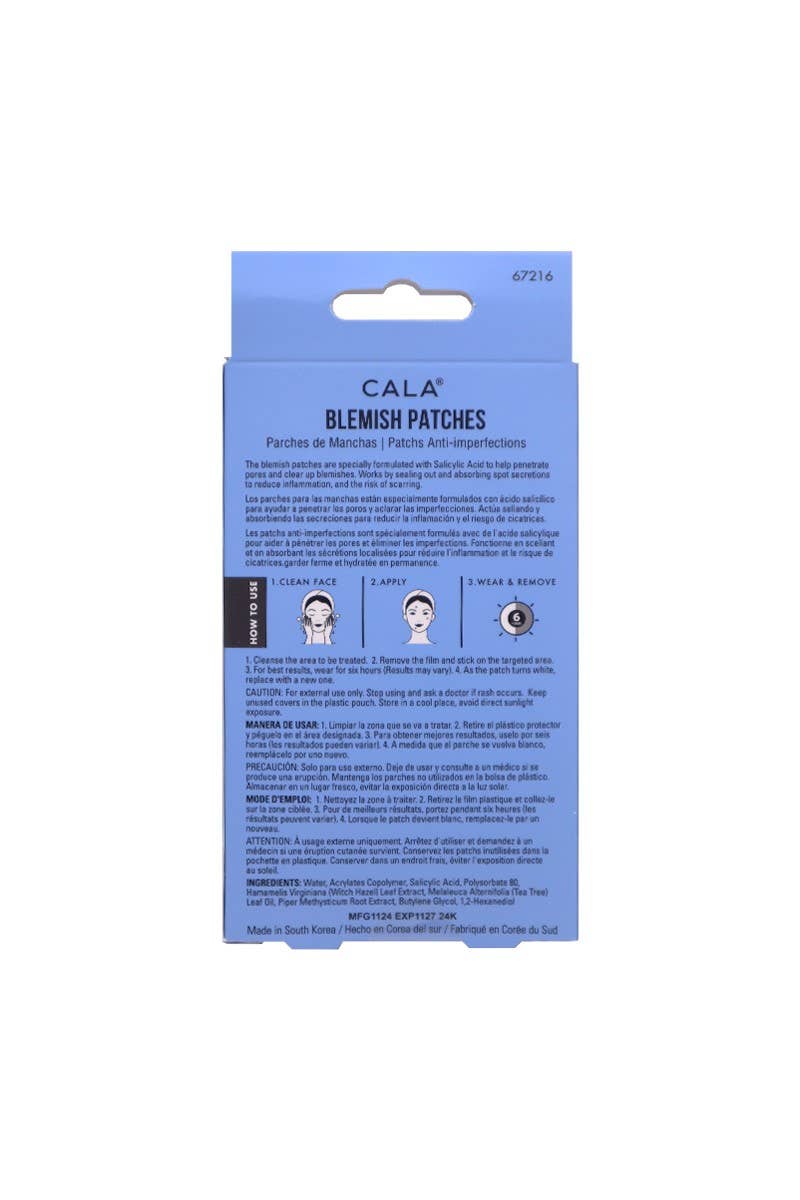 PINEAPPLE Beauty – Großhandel Akne-/Hydrokolloid-Pflaster – CALA 67216 Reinigungspflaster gegen Hautunreinheiten – 6 Stück7