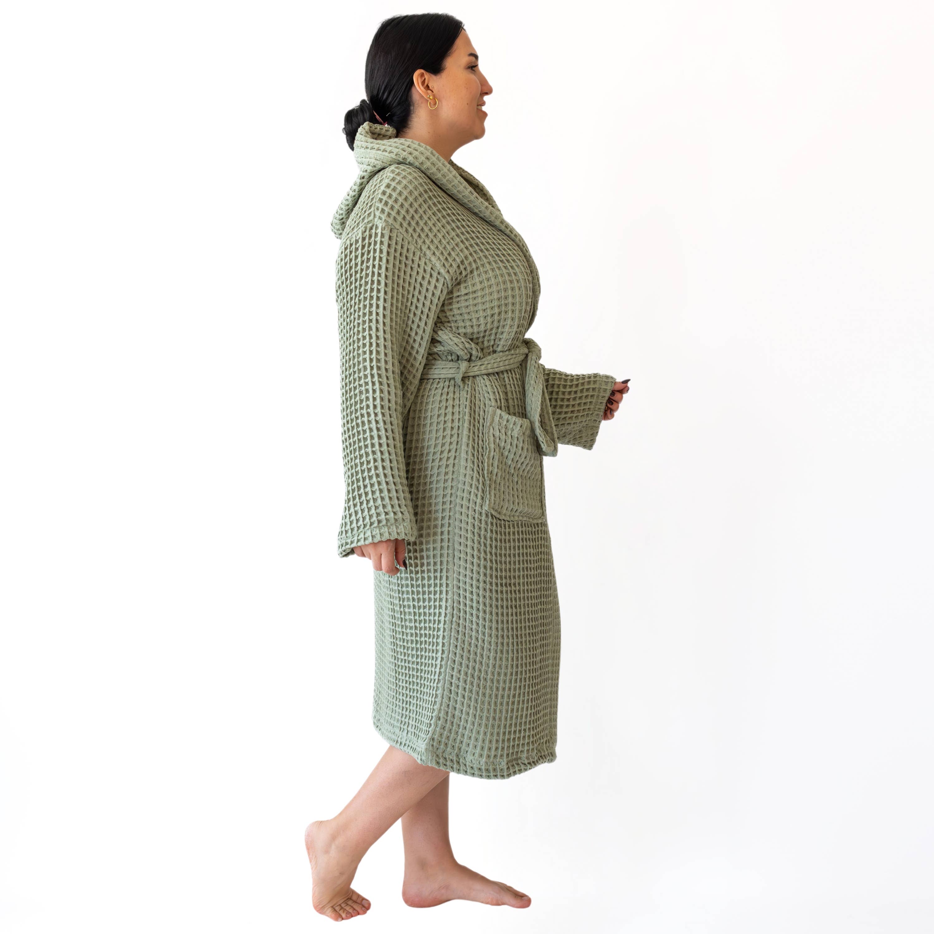 Vivamaison – Engroshandel Morgenkåbe - Unisex – Premium Vaflet Bomuld Badekåbe, Unisex Spa Komfort130