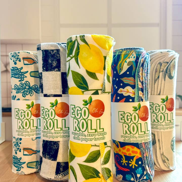 Oh Eco - Wholesale Dishcloth - Eco Roll - Reusable Cloth Towels