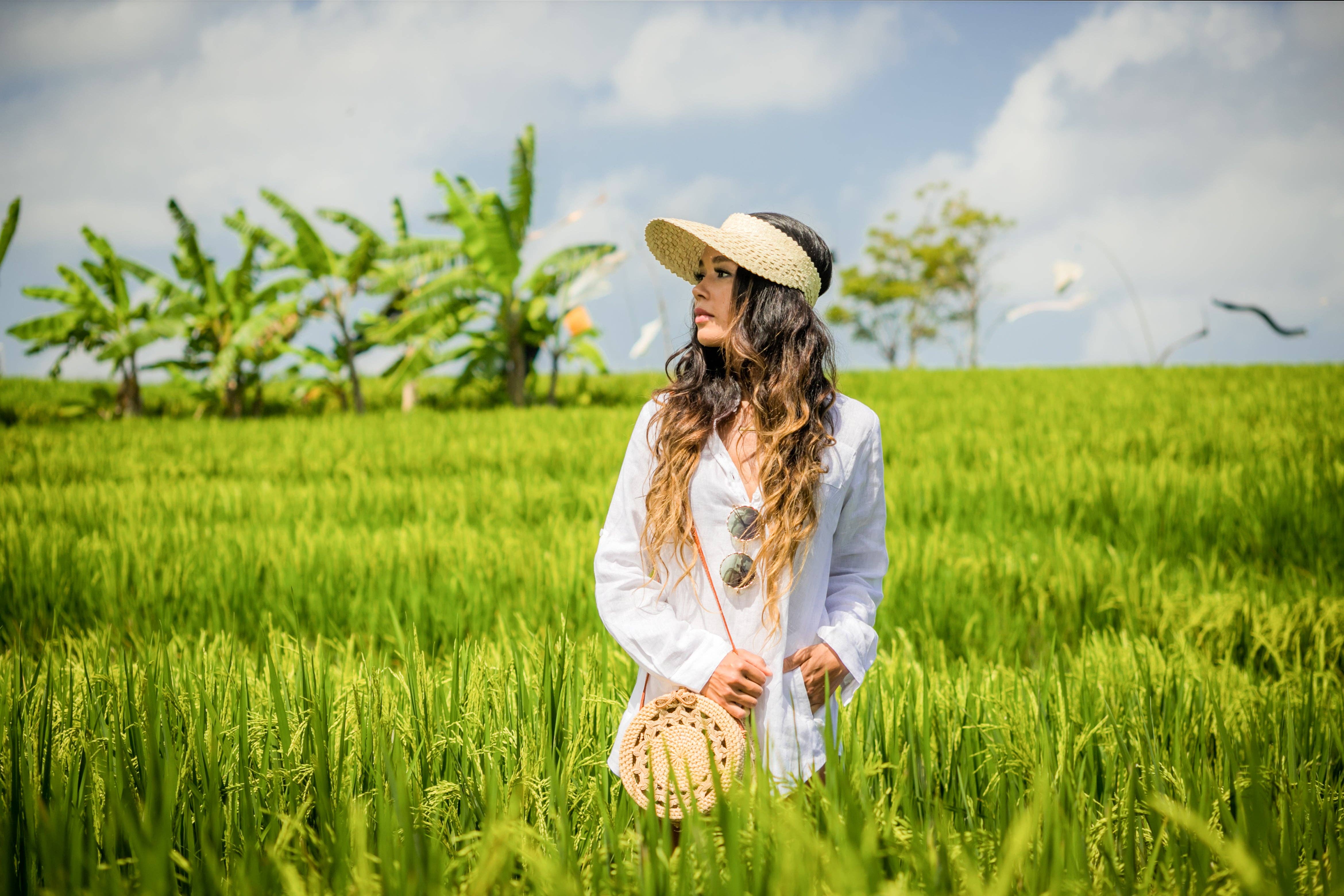 The Artisan and Company - Venta al por mayor Bandolera - Mujer - Bolsa redonda de ratán4