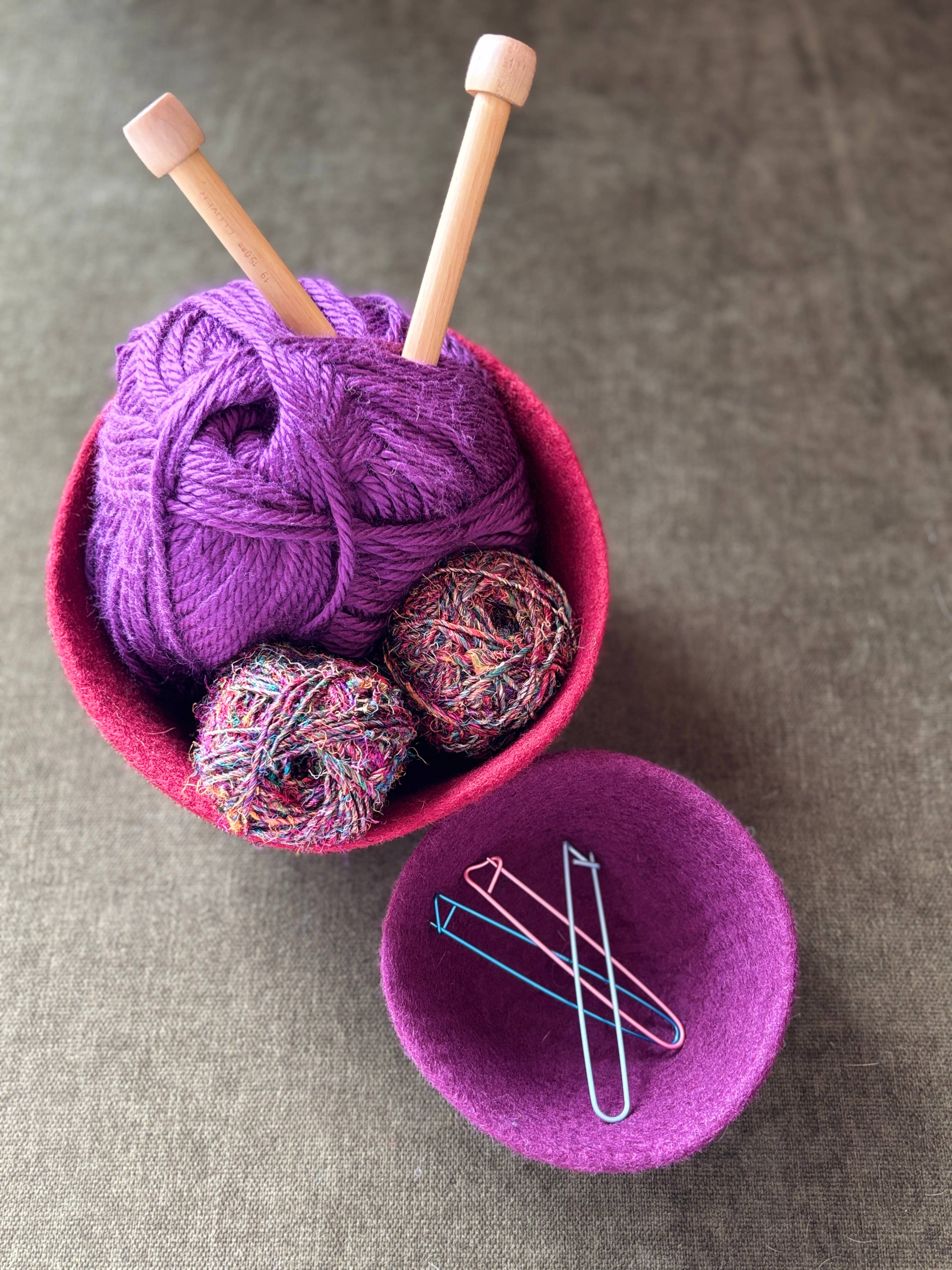 Fibres of Life - Wool & Felt - Wholesale Decorative Plate/Dish/Bowl - Felt Bowl - Small16