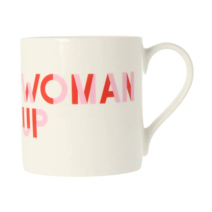 Woman Up Mug for wholesale by Black & Beech