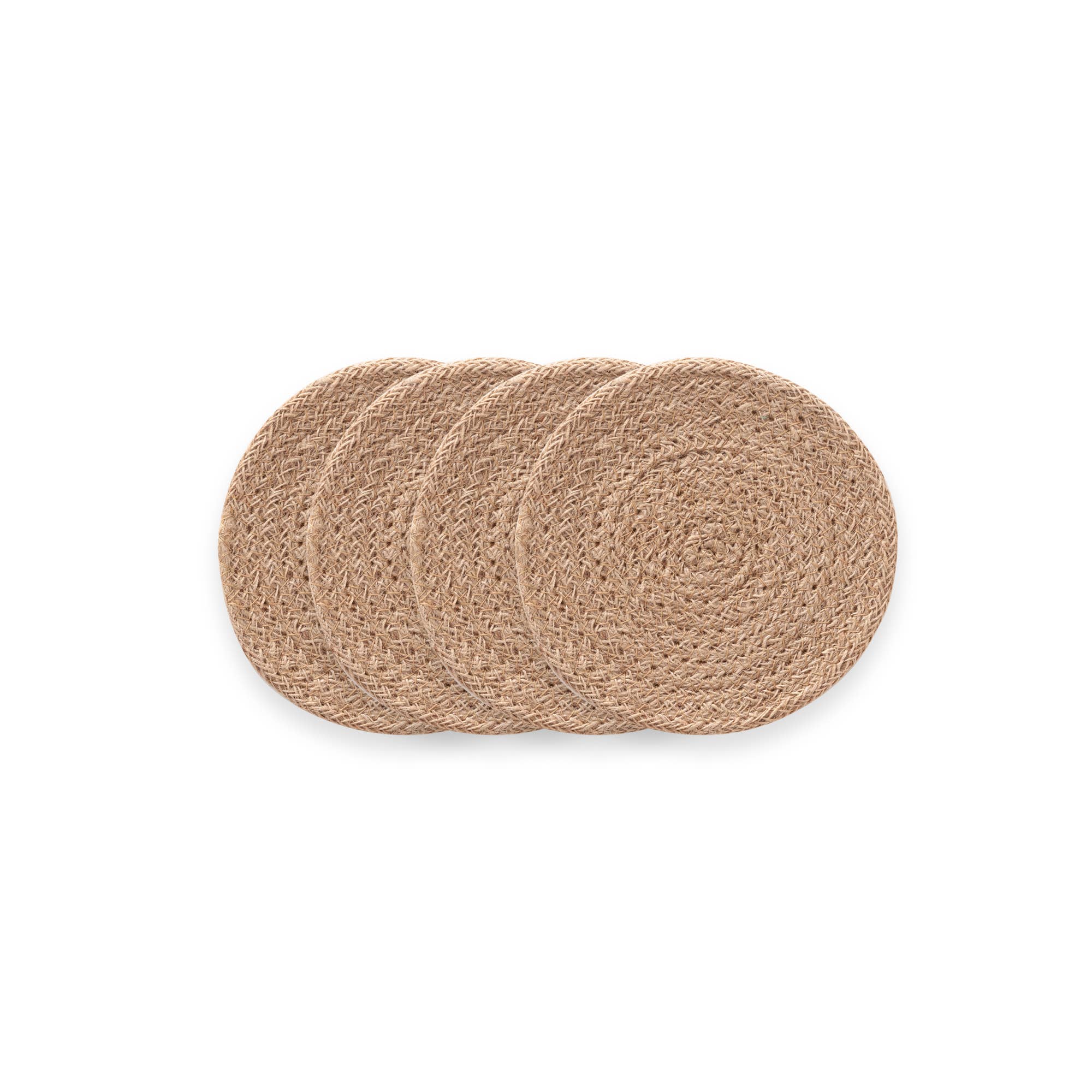 GAMUSI – wholesale Bordsskydd – Rund underlägg i 100% jute - GAMUSI4