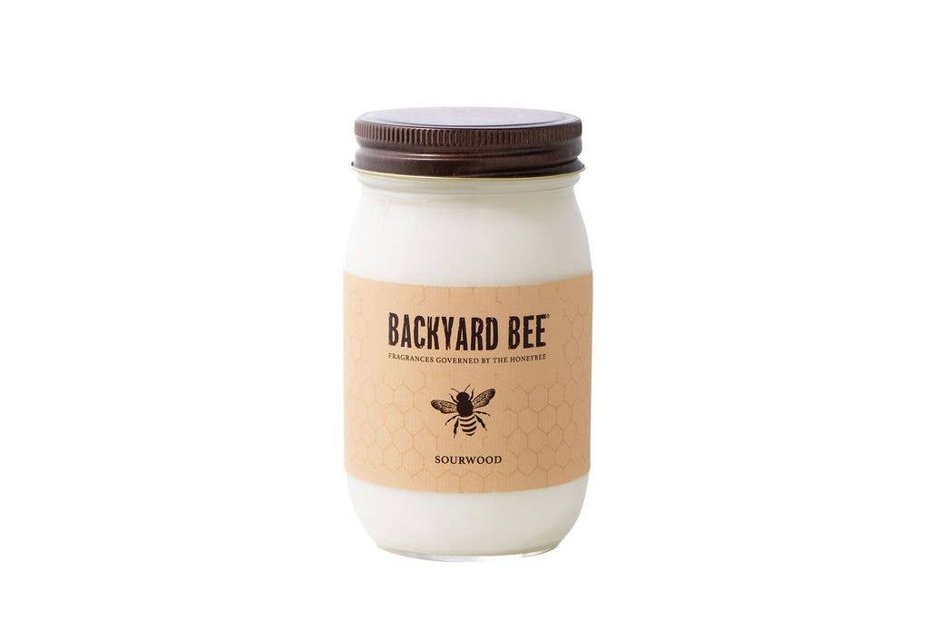 Backyard Bee - Wholesale Jar/Filled Candle - Sourwood Blackberry Bergamot Vanilla Jar Candle1