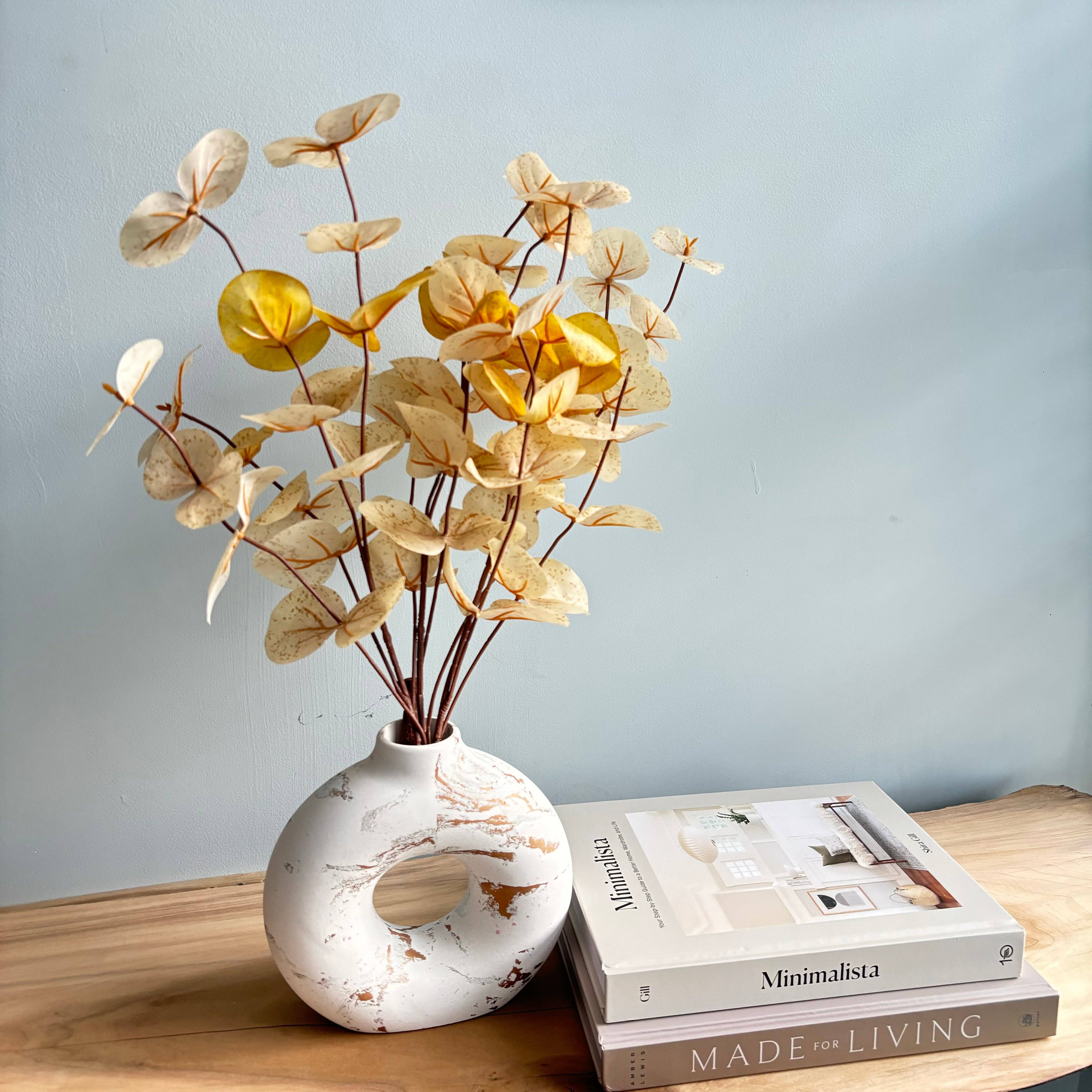 Fancy Concrete - Wholesale Vase - Donut Concrete Vase | Circular Hollow Vase4