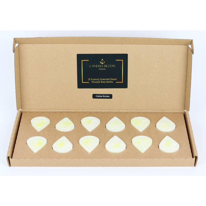 Crème Brulee Luxus Duftwachs Schmelzen Geschenkset für den Großhandel von Candles Bloom Limited