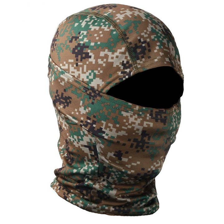 Ecovear - Wholesale Neck Gaiter/Snood - Unisex - Dual-Sided Tactical Mask Windproof Dustproof Neck Gaiter - Russian Camouflage24