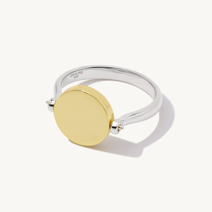 Ideaure Jewelry - Wholesale Band/stacked ring - Alice Flip Ring4