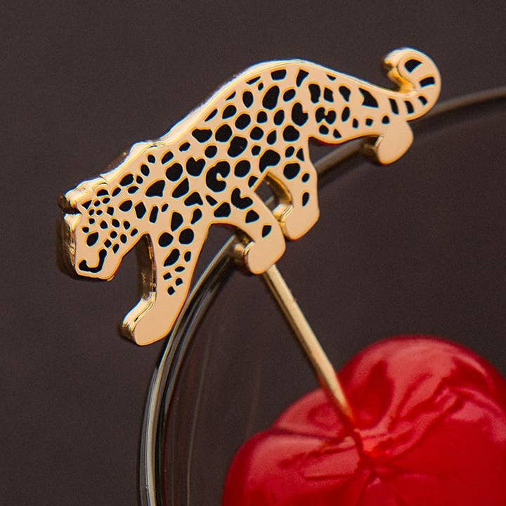 Leopard Cocktail Picks for wholesale by Love & Victory