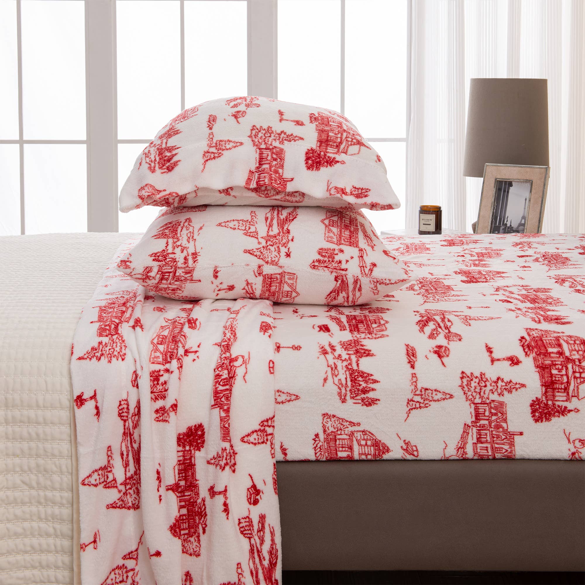 BH Collective - Wholesale Sheet Set - Velvet Plush Sheets - Printed - Velvet Luxe Collection114