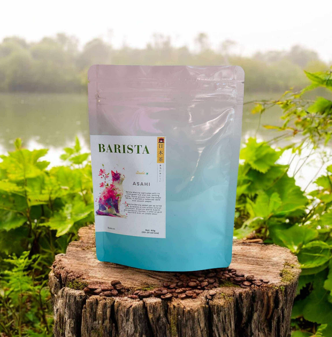 Lisata - Wholesale Health/Detox Tea - ASAHI – Barista Matcha - 40gr1