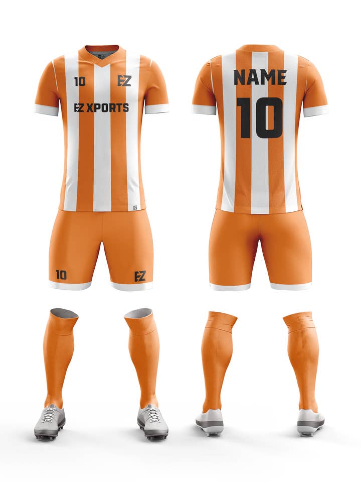 Personlig fodbold uniform - A-1 for engroshandel hos EZ XPORTS Custom Sportswear