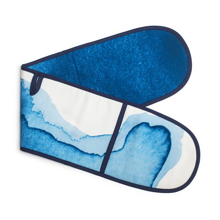Rick Stein Double Oven Glove Harlyn Bay | Cotton Oven Mitts for wholesale by BlissHome