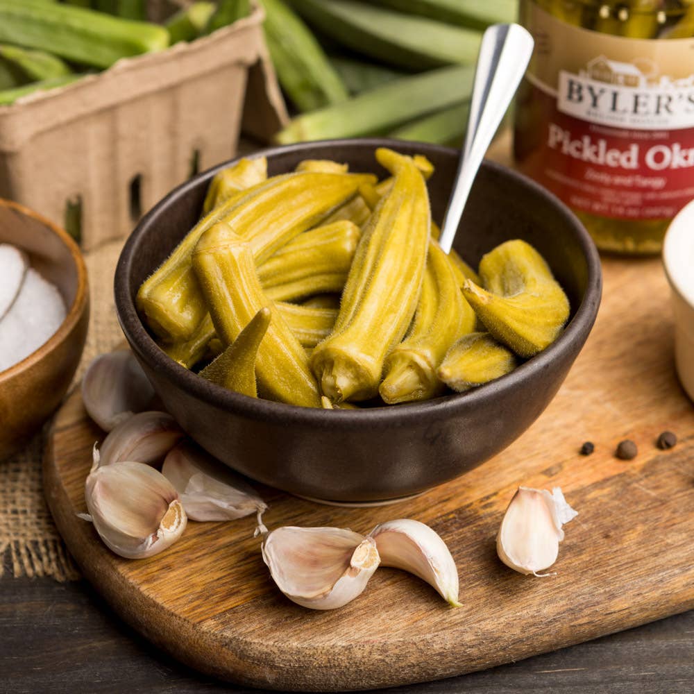 Byler Canning Co. - Wholesale Pickled Vegetables - Byler's Pickled Okra4