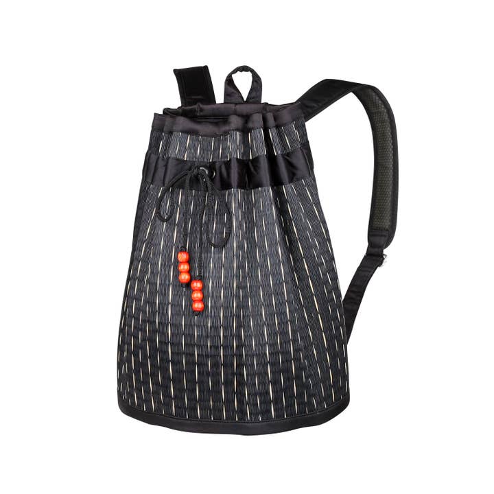 Sac à dos pliable style godet à cordes 2012N pour la vente par Baskets of Cambodia