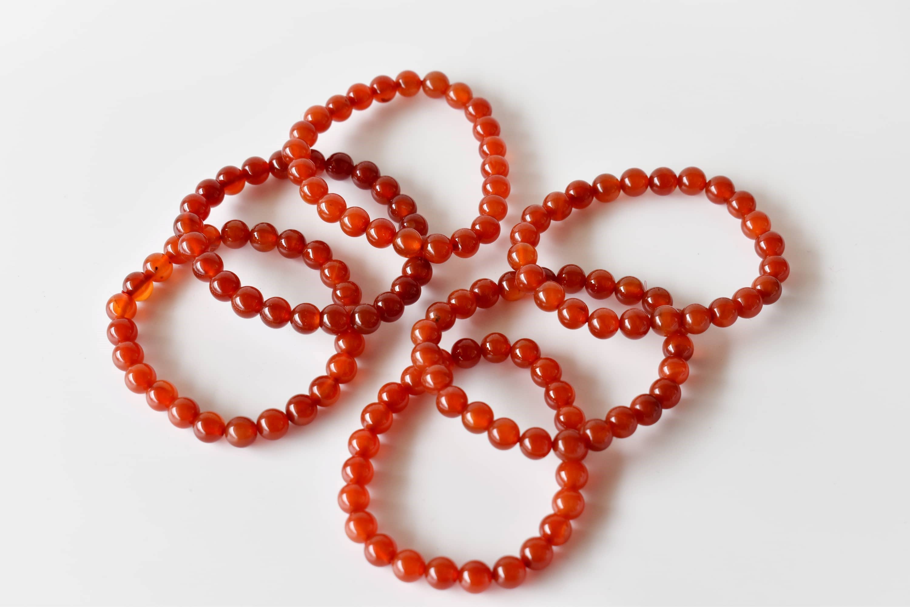 Soothing Crystals - Wholesale Beaded Bracelet - Healing Bracelet | Red Onyx | Gemstone Bracelet3
