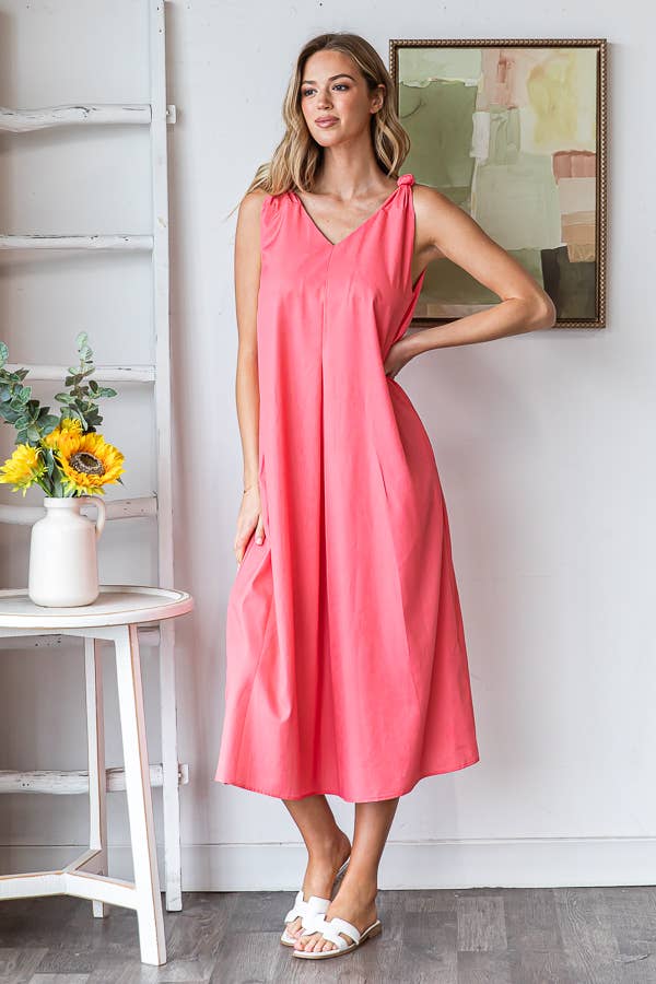 miroh - Wholesale Dress - Women's - KNOT DRESS MIDI DRESS 13