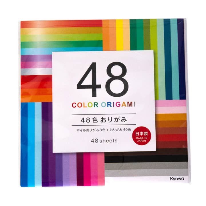Papel de Origami de 5,9" 8 Colores Paquete de 48 unidades (1/240) para venta al por mayor de Urban Tokyo