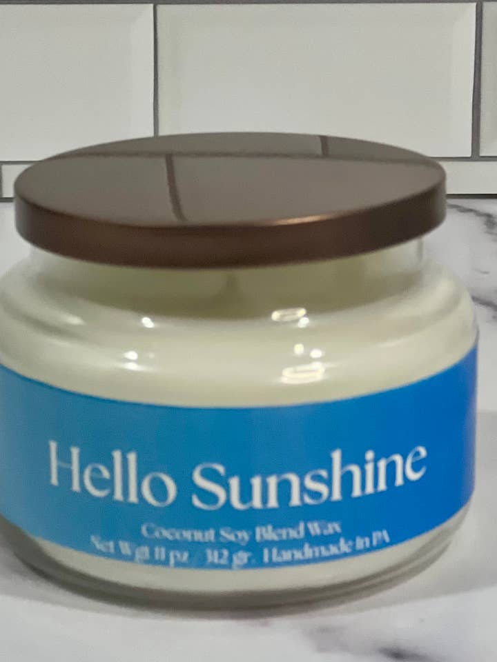 HALLO SONNENSCHEIN - 11 OZ KERZE für den Großhandel von Mimi Craft Store