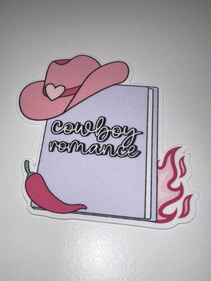 Cowboyromantikklistermärke för wholesale av Brinnvill Books