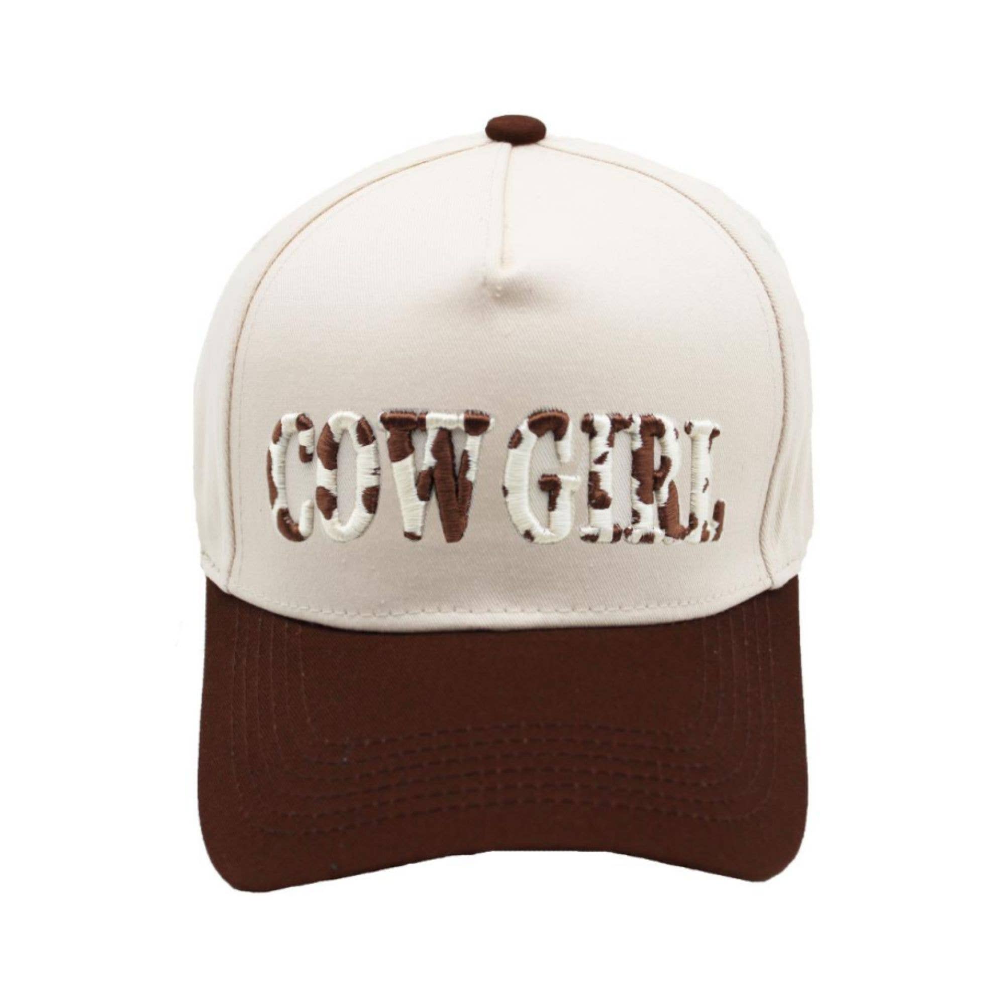 Hatzzi - Wholesale Trucker Hat - Women's - COW GIRL 3D Embroidered Trucker Hat3