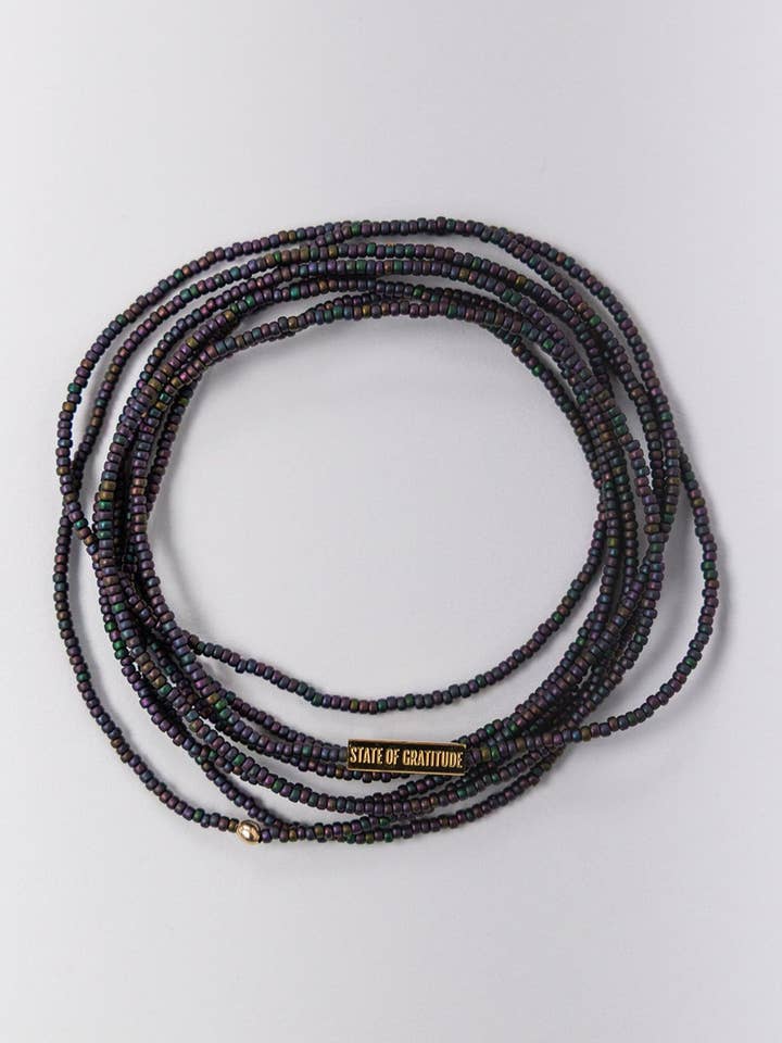 Phantom Intention Wrap Bracelet for wholesale by State of Gratitude