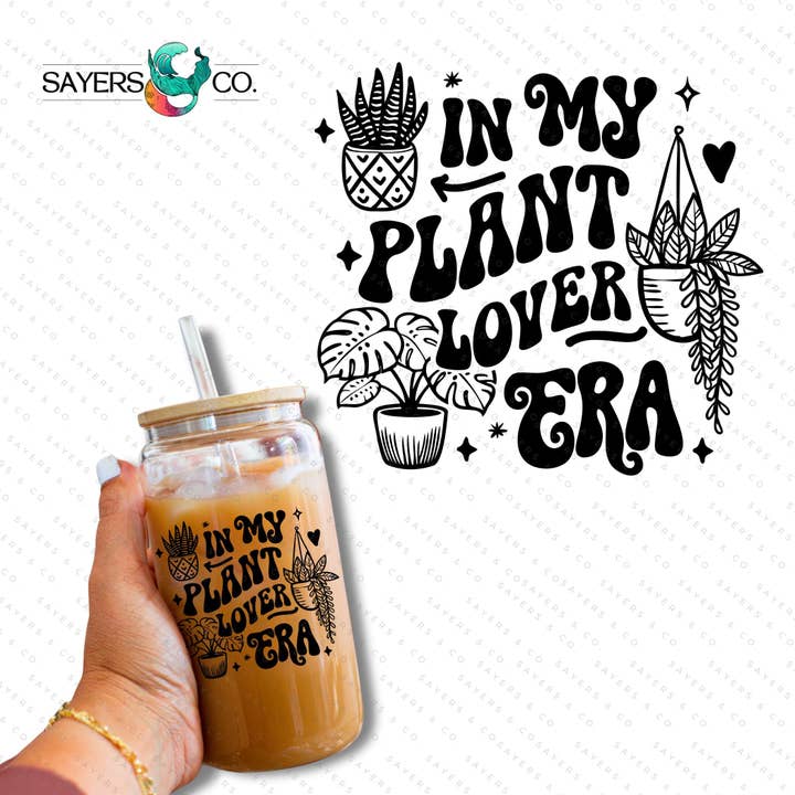 Impresión por Sublimación o Impresión en Vinilo: En Mi Planta 16oz Impresión para venta al por mayor de Sayers & Co.