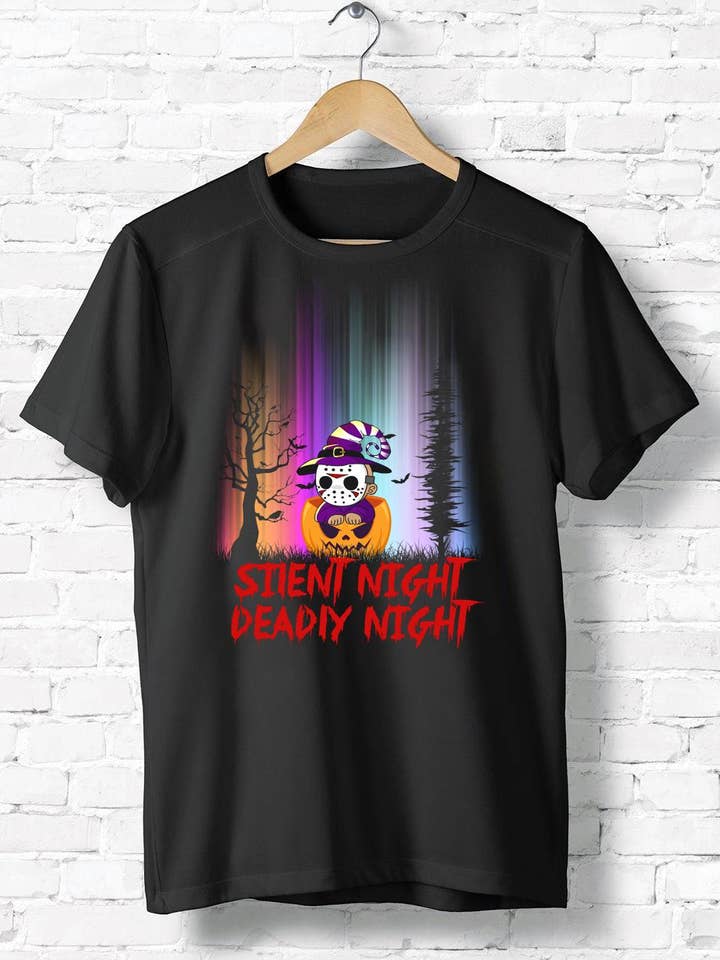 Silent Night Deadly Night Jason Voorhees Colorful Shirt for wholesale by iBuyCanvas