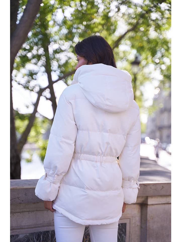 Attentif Paris - Venta al por mayor Parka - Mujer - Parka corta oversize con lazos3