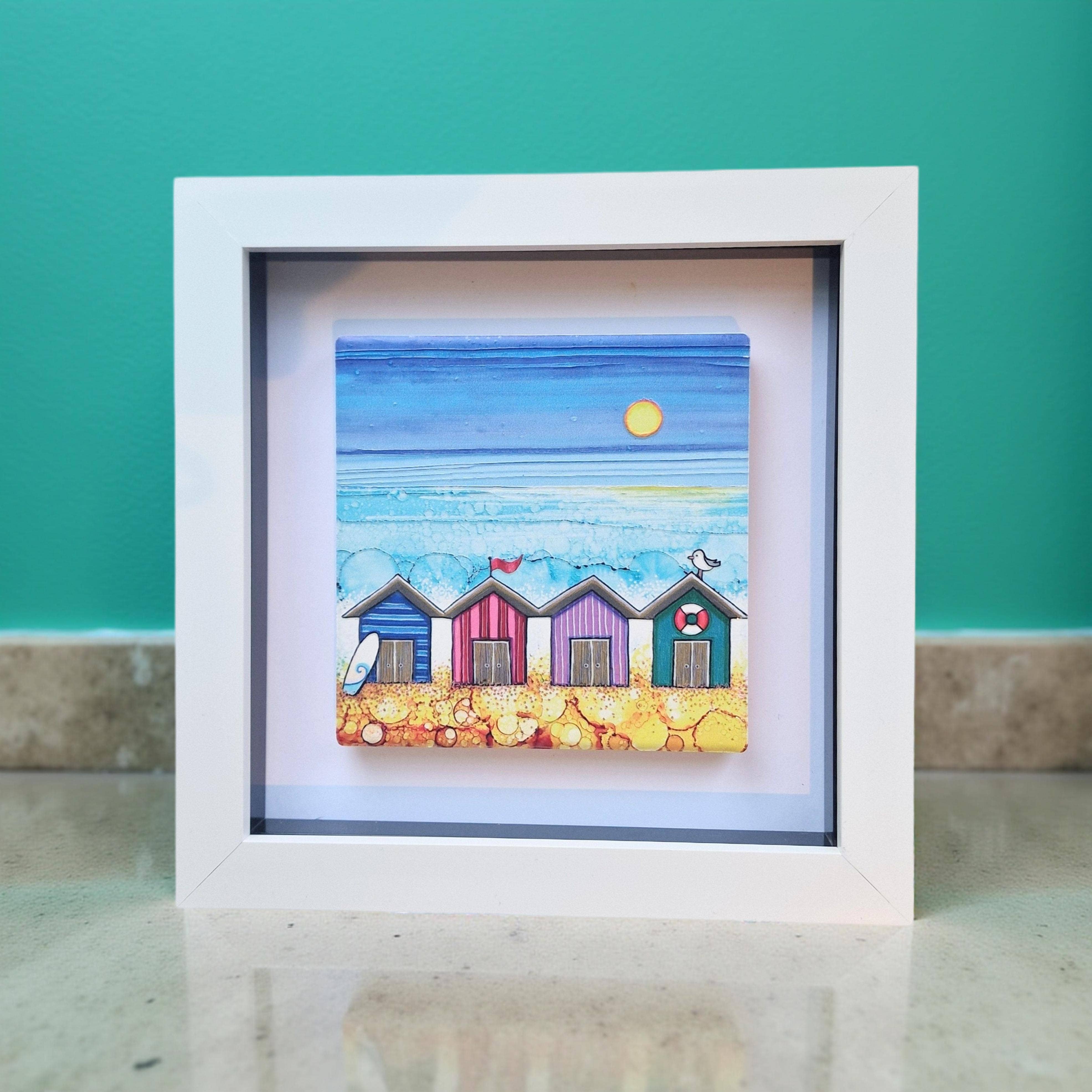 By Jo Crafts – wholesale Art print – 88-SP BD Beach Hut 4 Small Picture  14