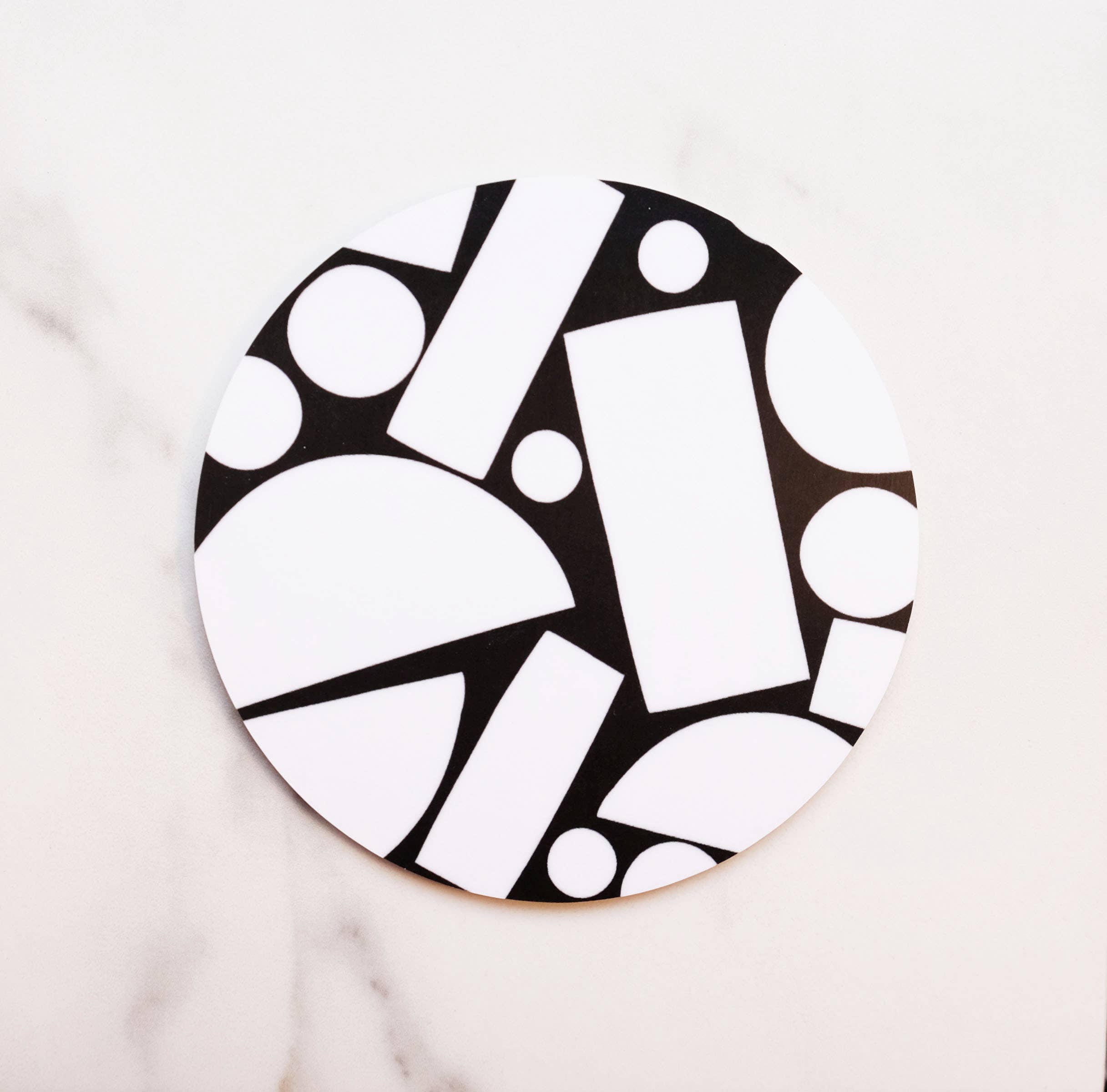 Hippstory - Wholesale Coasters - White Puzzle Coaster - Letter N
