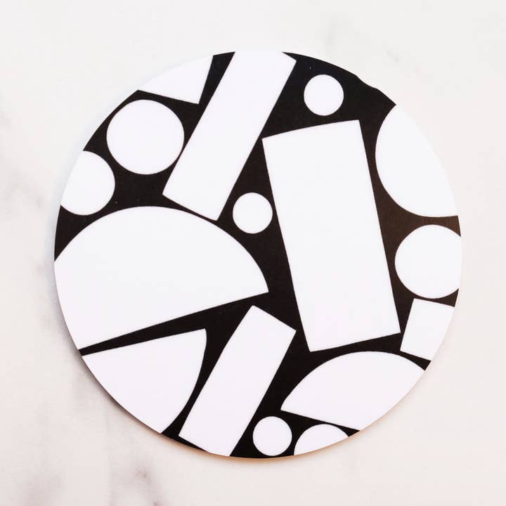Hippstory - Wholesale Coasters - White Puzzle Coaster - Letter N
