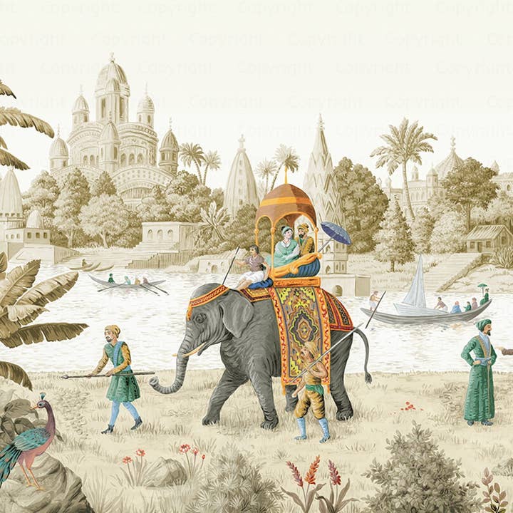 Exotische Reise Panorama Tapetenbild für den Großhandel von GK Home Decor