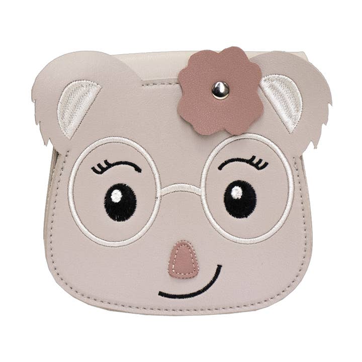 Animal Shoulder Bag for Kids - Koala Yori Grey for wholesale by Yuko-B UK