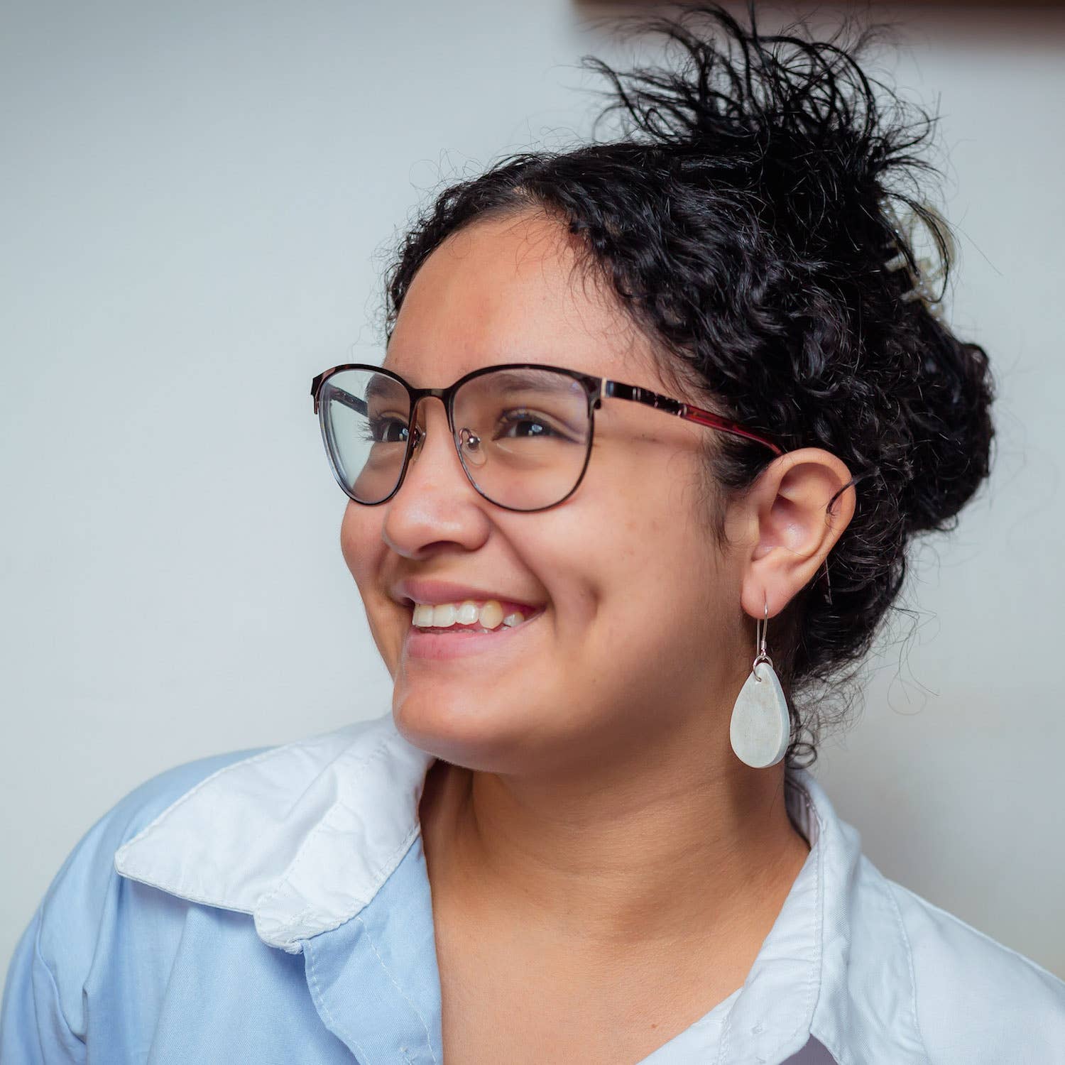 Women of the Cloud Forest - Wholesale Dangle Earrings - Sterling Silver Soapstone Earrings5