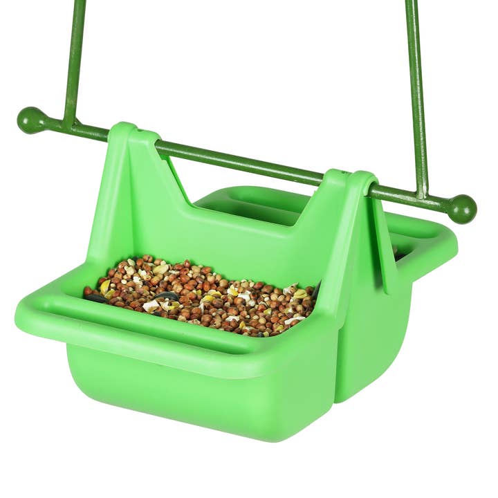 Exhart - Wholesale Bird Feeder - Hanging Green and Yellow Bird Feeders