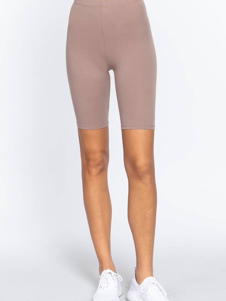 Leggings Curtas Jersey Algodão por atacado de Fashion Quality Boutik