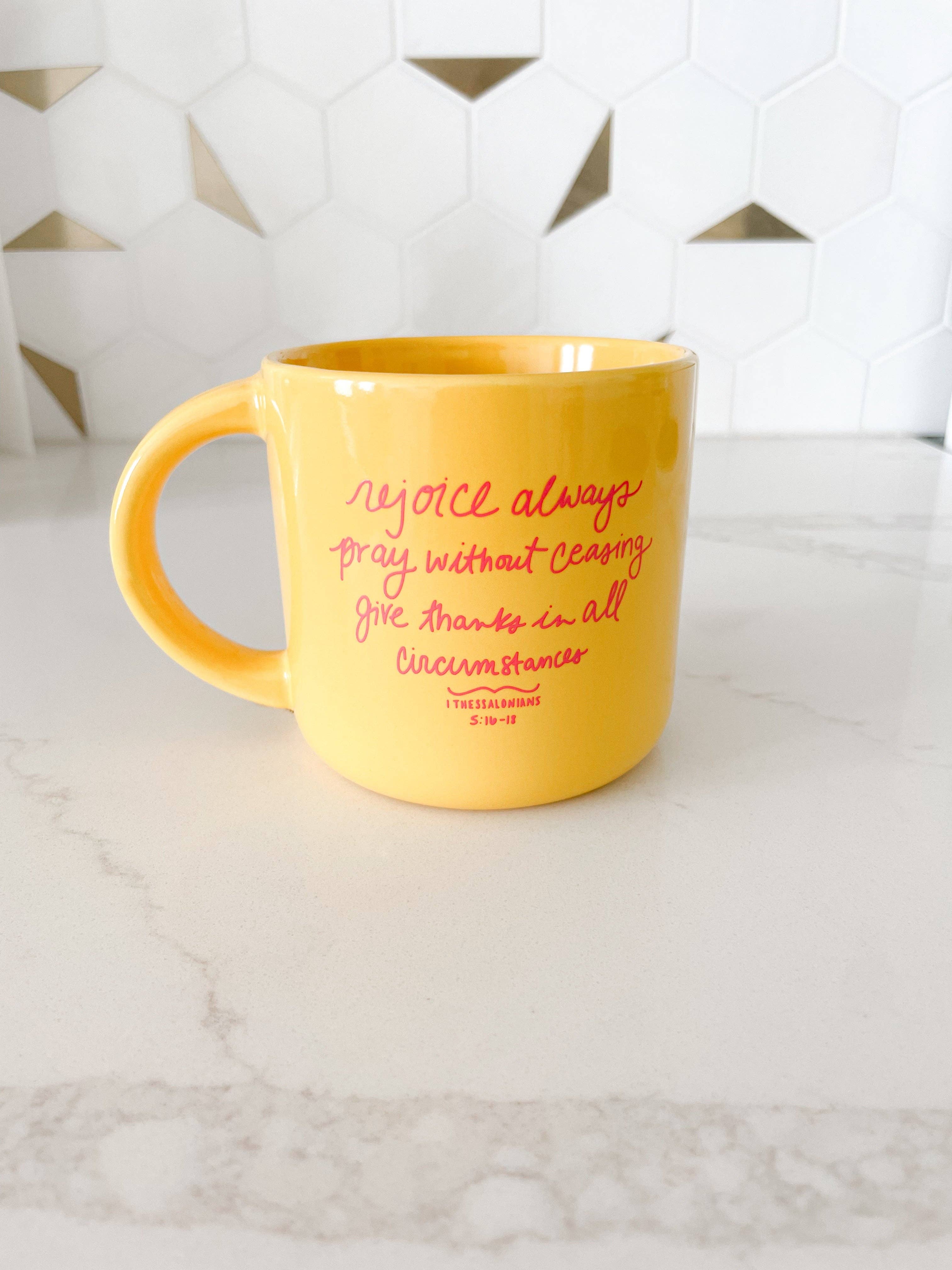 Doe A Deer - Wholesale Coffee Mug - Rejoice Always Mug0