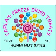 CARLA'S FREEZE DRIED TREATS LLC. - Wholesale Taffy - Freeze Dried Hunni Nut Bites (Bit o Honey)3