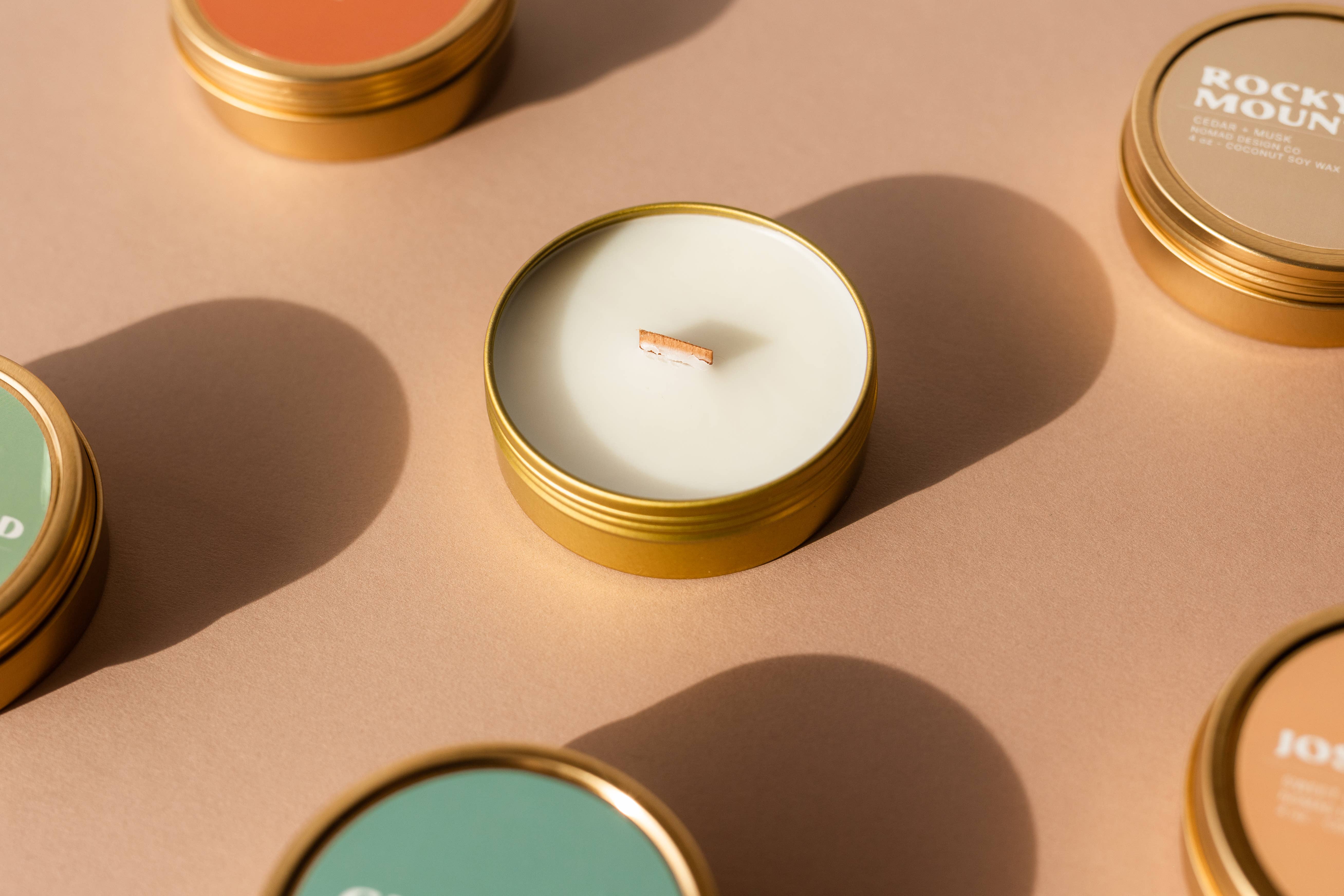 Nomad Design Co - Vendita all'ingrosso Candele da viaggio - Candela in latta da viaggio Stargaze5