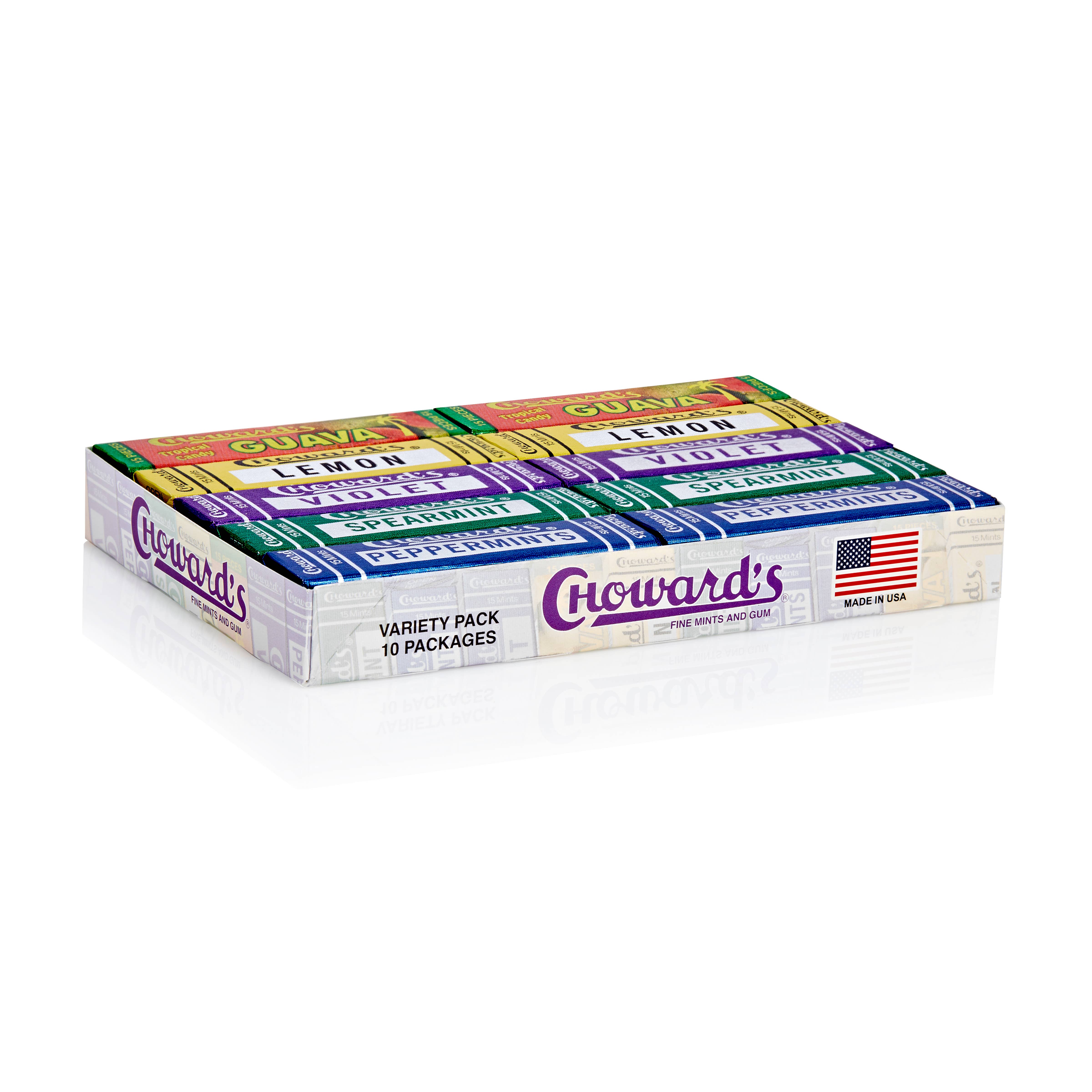 C. Howard Company, Inc. – Großhandel Minzbonbons – Choward's 10er-Pack Minz-/Bonbon-Probenpackung Einzelhandel Verkauf2