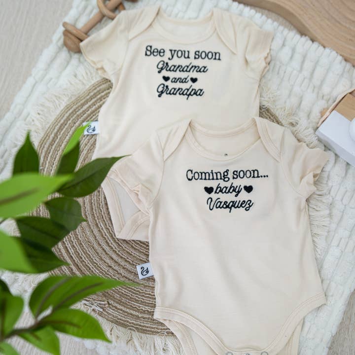 SwaddleAn - Wholesale Bodysuit (Non-Footed) - Baby - Bamboo Short Sleeve Bodysuits - Bodysuit for Unisex Baby8