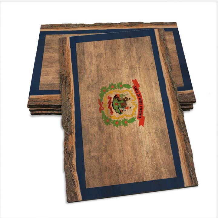 DaydreamHQ - Wholesale Flag - West Virginia State Flag - Live Edge1