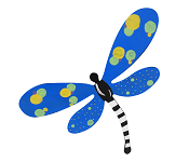 Diverse Woodworking – wholesale Cutouts – Dragonfly Unfinished Wood Cutout Style 22