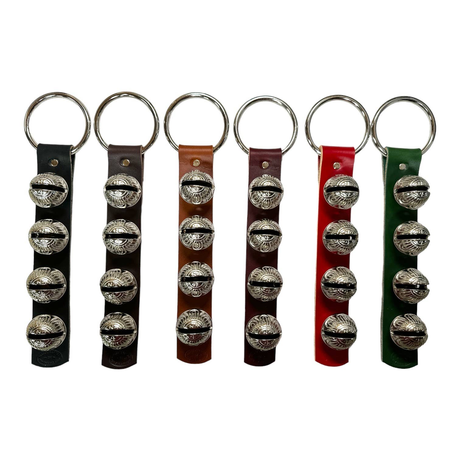 New England Bells - Wholesale Bell - Traditional Strap Bells - #4 Size Bells - 4 Bells on Strap12