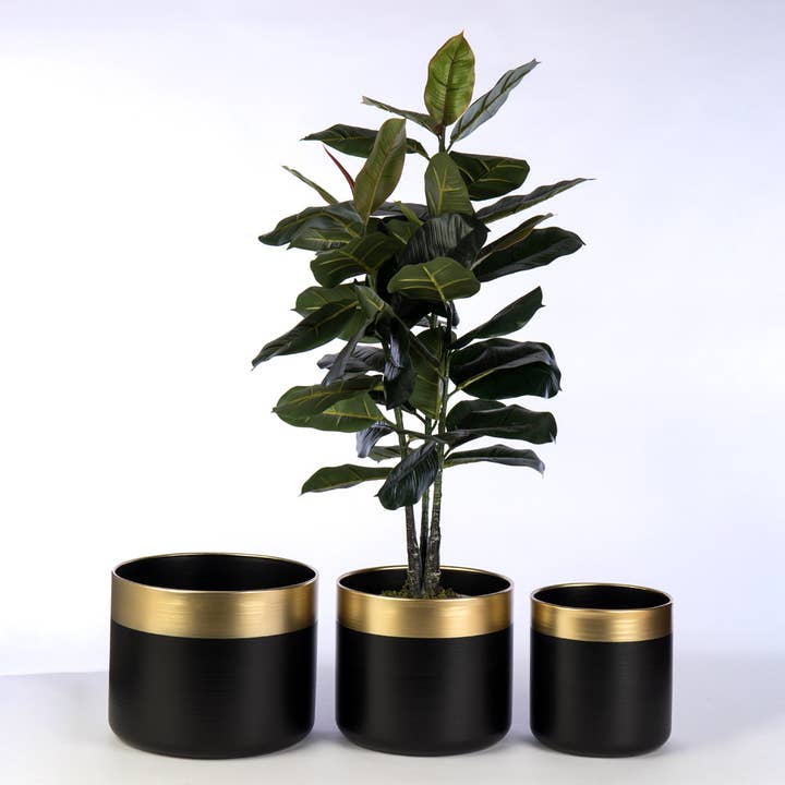 Willow Group - Wholesale Plant Pot - S/3 TIN PLANTERS
