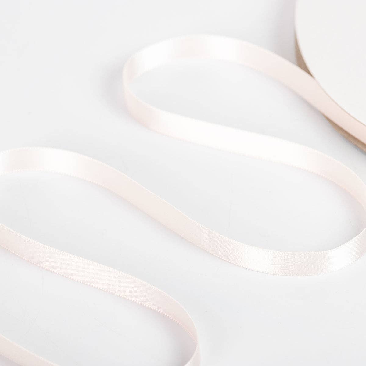 Little Ribbon Shop - Wholesale Ribbon - Gift Wrapping - Seashell 242 Double Faced Satin Ribbon 100-Yard Roll0