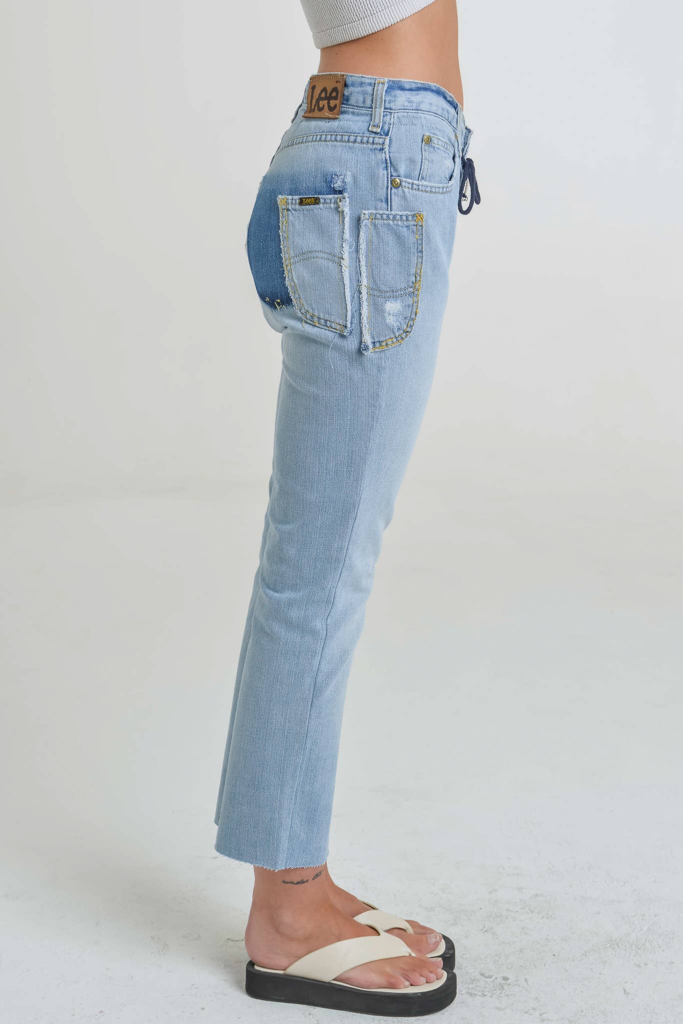 DENIM MIX KLIPPA JEANS för wholesale på Faire1