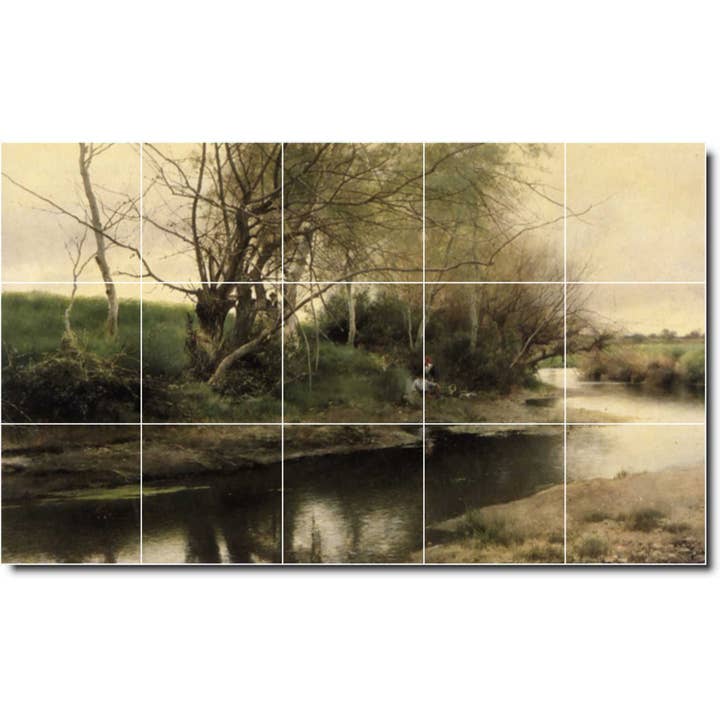 Decorazione murale con piastrelle in ceramica Paesaggi PT07816 per la vendita all'ingrosso da parte di Picture-Tiles.com